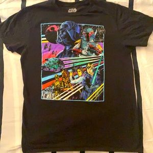 Star Wars Shirt, Blk, M